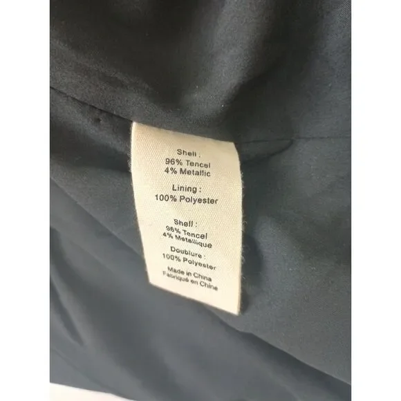 L'Agence Women's Kenzie Double-Breasted Tweed Blazer Size 2